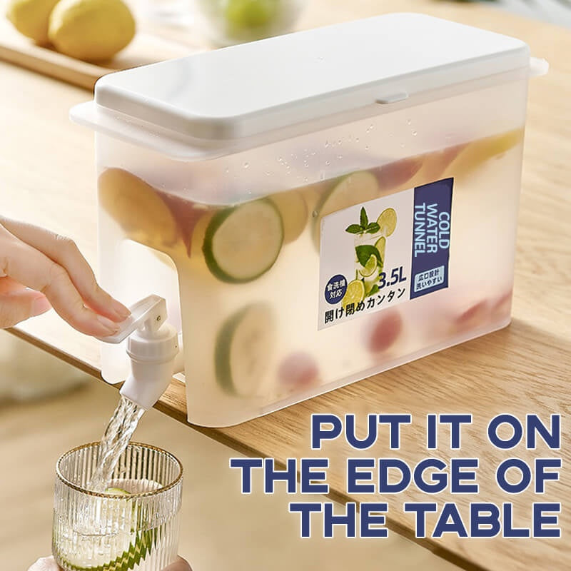 Refrigerator Storage Jars, Large Capacity Cold Water Kettle With Faucet Household Storage
