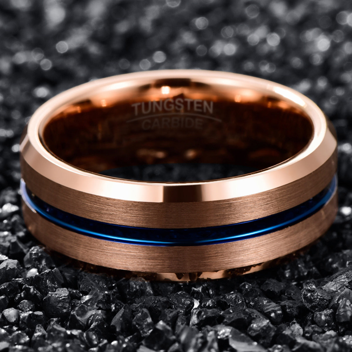 Fashion Tungsten Steel Ring