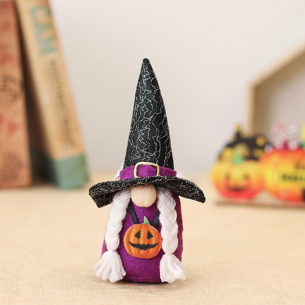 Halloween Creative Cute Pointed Hat Goblin Doll
