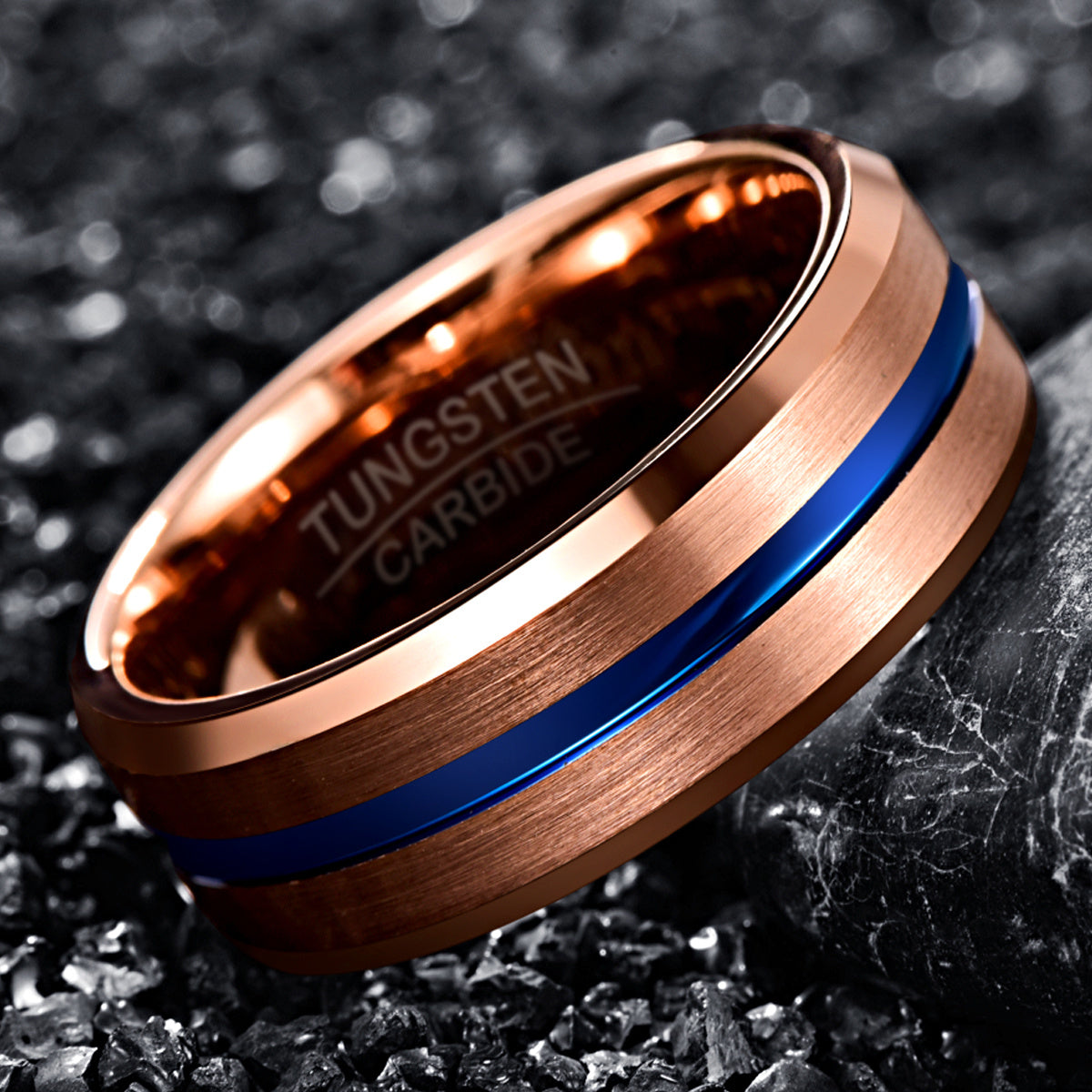 Fashion Tungsten Steel Ring
