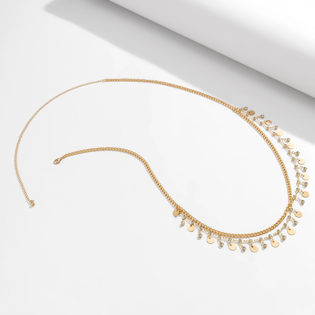 Bikini Rhinestone Chain Waist Decorations Multi-layer Body Chains Butterfly Metal Tassels Waist Chain