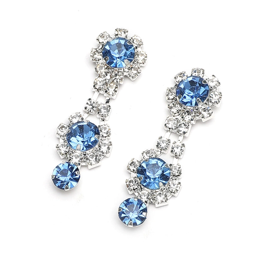 Elegant Luxurious Queen Geometric Alloy Rhinestones Silver Plated Women's