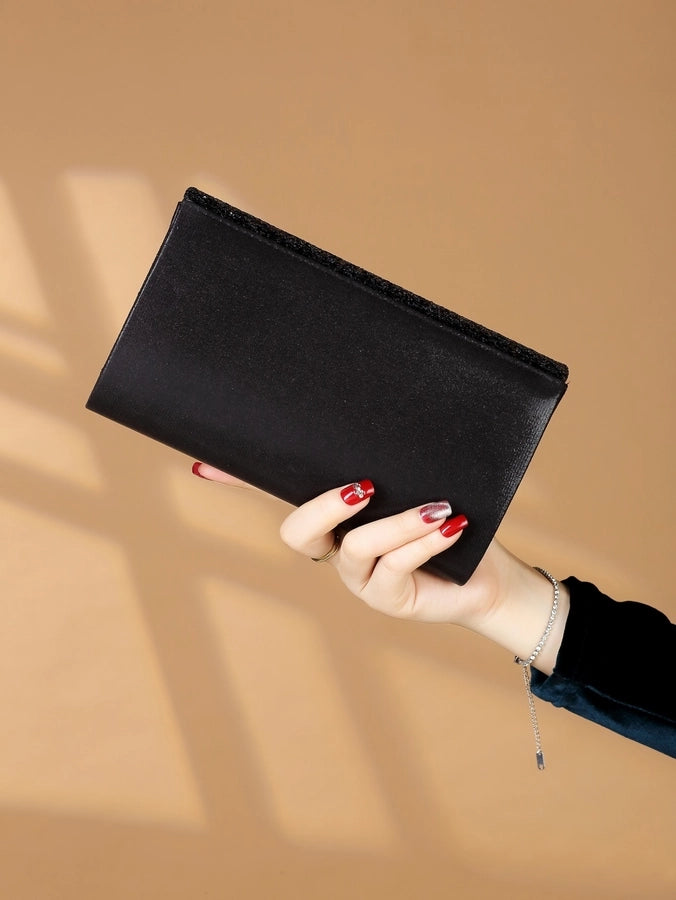 New in stock Sequins PU Clutch Bag Women  Fashion Evening Bag Prom Party Women's Bag