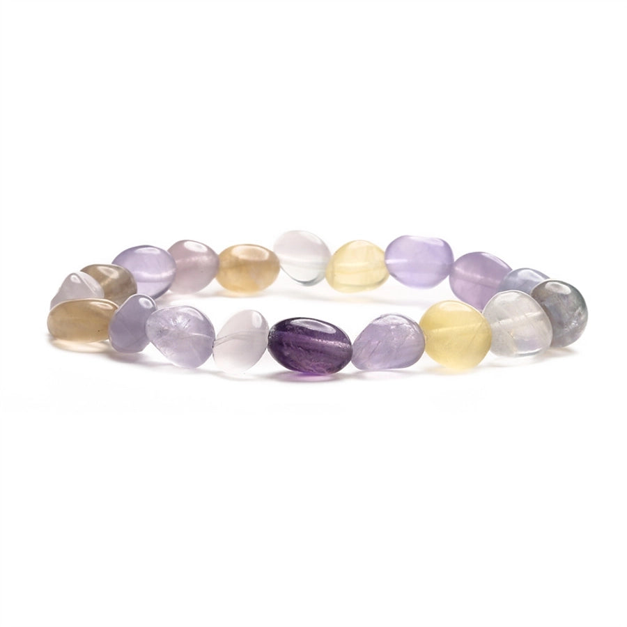 ethnic style geometric natural stone beaded bracelets