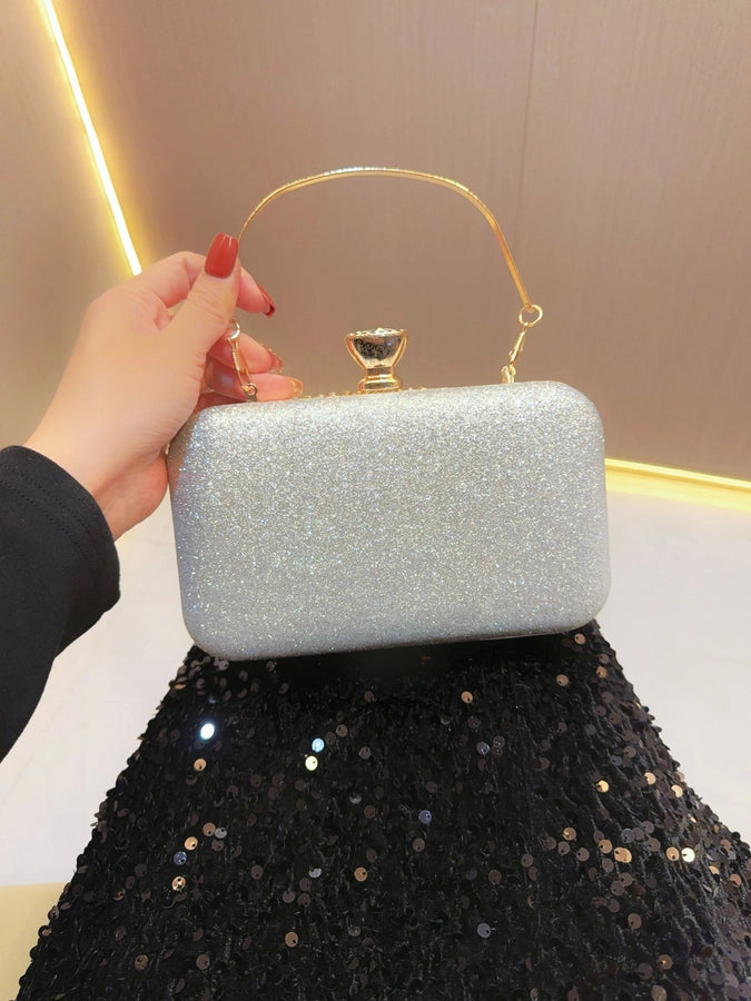New  ladies party Diamond evening bag dress bag banquet bag clutch messenger bag evening bag