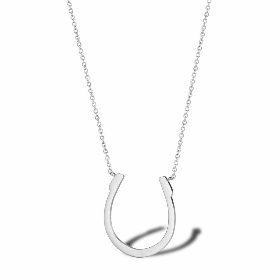 Jewelry Simple Style Solid Color 304 Stainless Steel 18K Gold Plated Plating Pendant Necklace