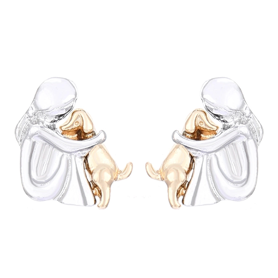 Simple Style Classic Style Human Dog Alloy Plating Women's Jewelry Set