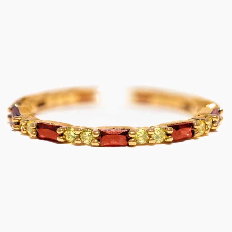 Copper Plating Geometric Open Rings