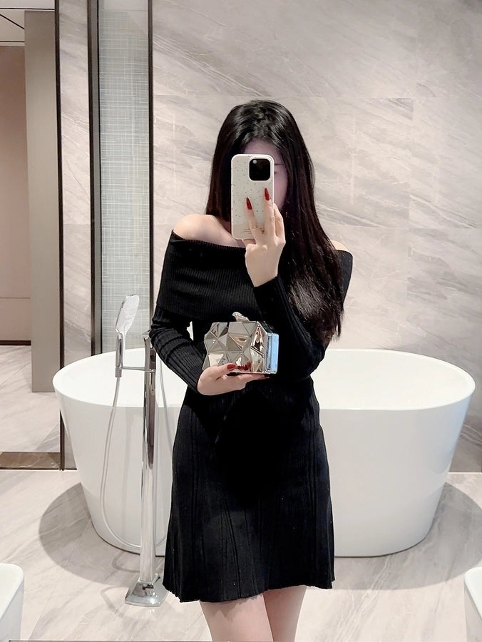 Gold Silver Alloy Solid Color Metal Button Evening Bags