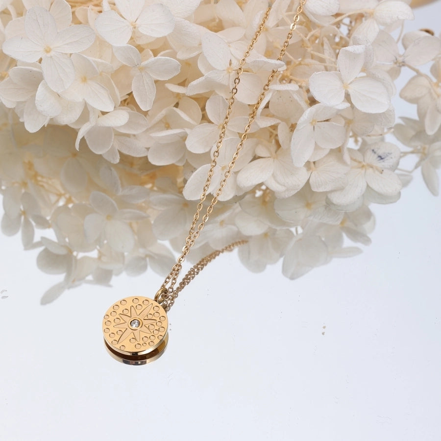 Jewelry Simple Style Star 304 Stainless Steel Pendant Necklace