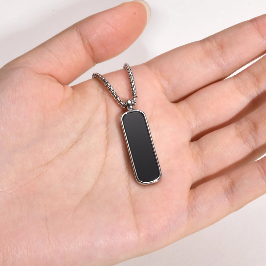 Simple Style Classic Style Geometric 304 Stainless Steel Men's