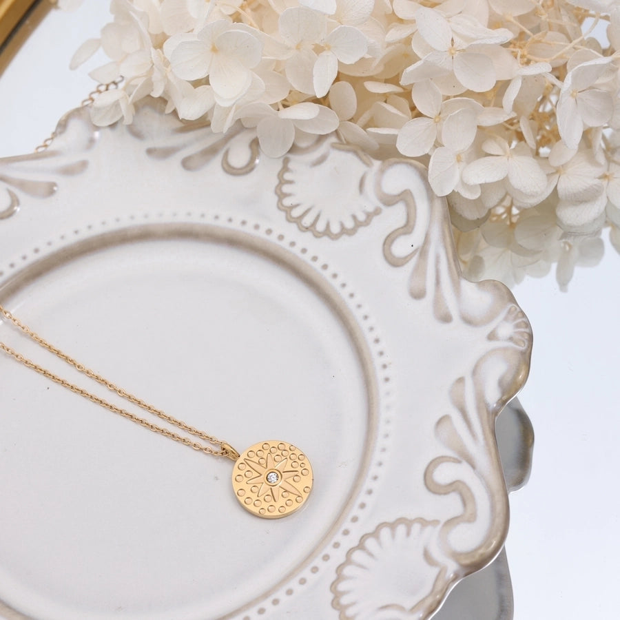 Jewelry Simple Style Star 304 Stainless Steel Pendant Necklace