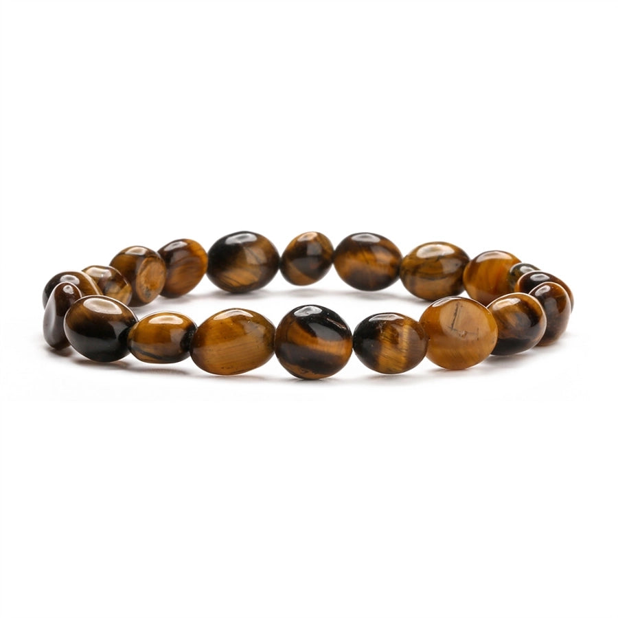 ethnic style geometric natural stone beaded bracelets