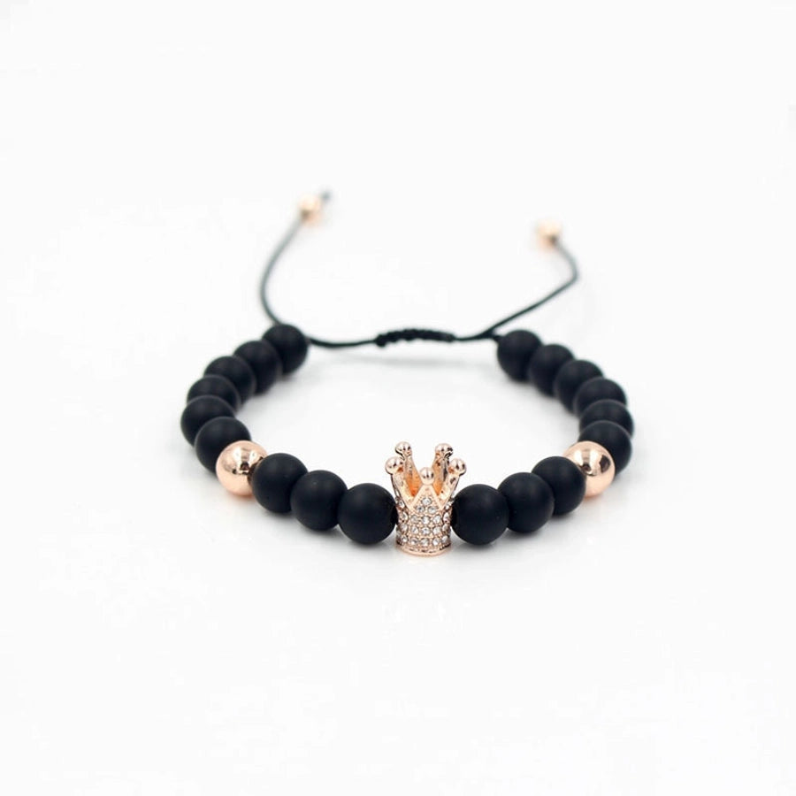 copper fashion bolso cesta bracelet  (white zirconium alloy) nhyl0572-white-zirconium-alloy