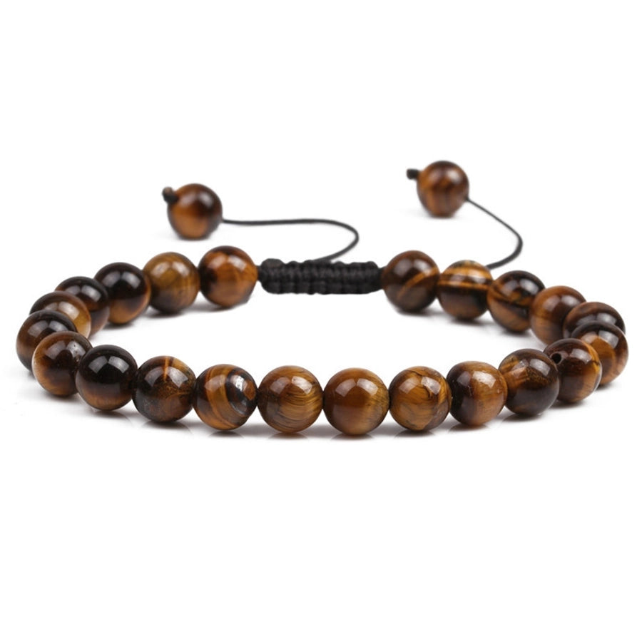 Fashion Geometric Agate No Inlaid Natural Stone Bracelet In Bulk