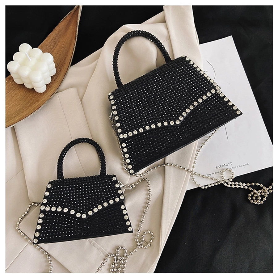 medium pu leather square bag