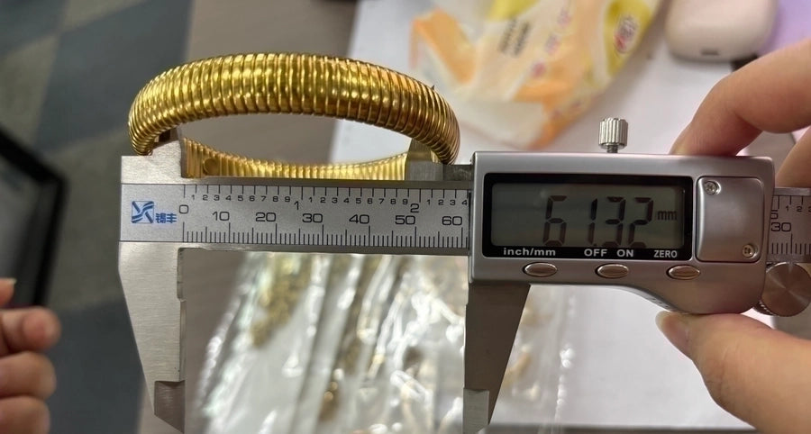 IG Style Basic Solid Color 304 Stainless Steel 18K Gold Plated Bangle In Bulk