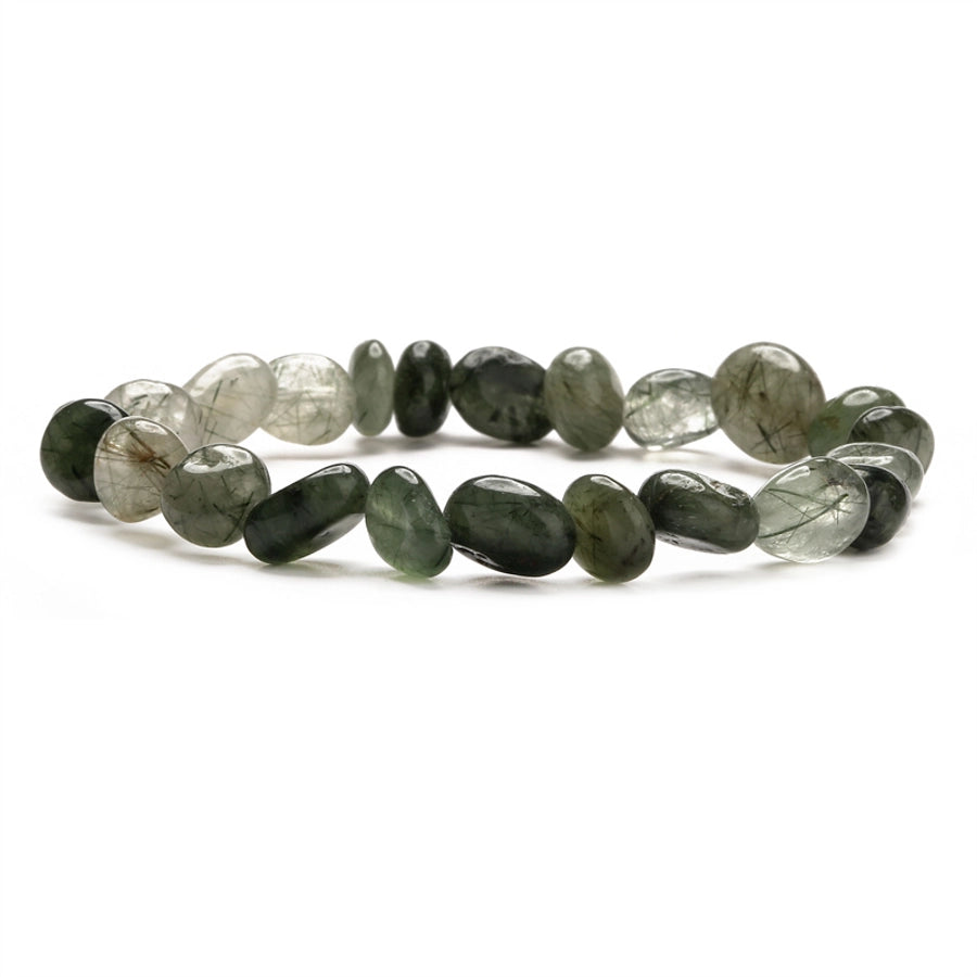 ethnic style geometric natural stone beaded bracelets