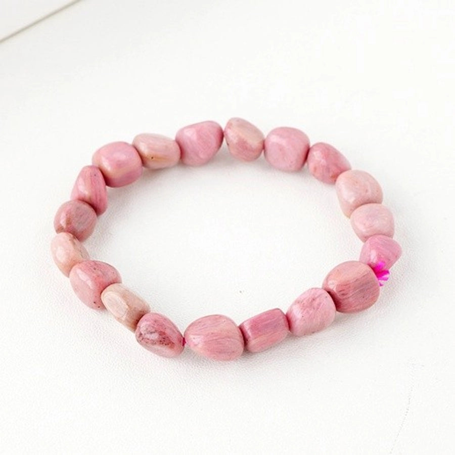 ethnic style geometric natural stone beaded bracelets
