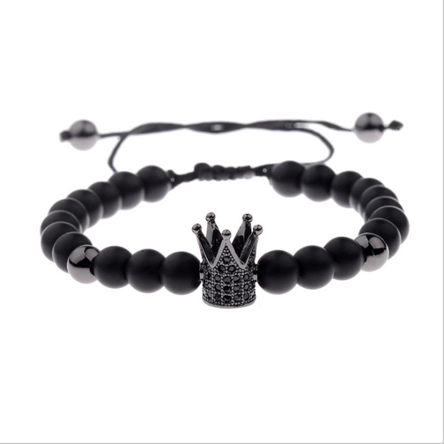 copper fashion bolso cesta bracelet  (white zirconium alloy) nhyl0572-white-zirconium-alloy