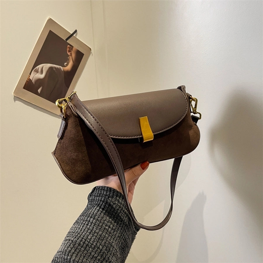 Autumn Winter Retro Bag 2024 New Fashion Underarm Bag Simple Women's Bag Casual Western Style Elegant Messenger Bag