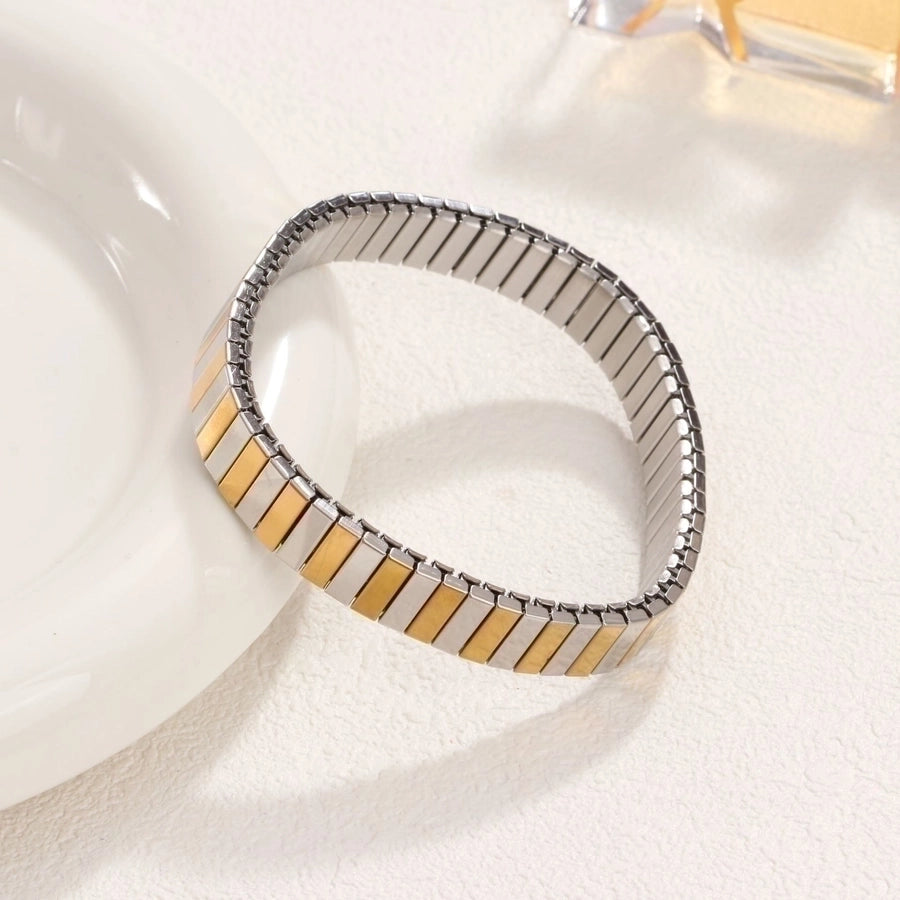 Casual Retro Star Heart Shape 304 Stainless Steel Zircon wristband In Bulk