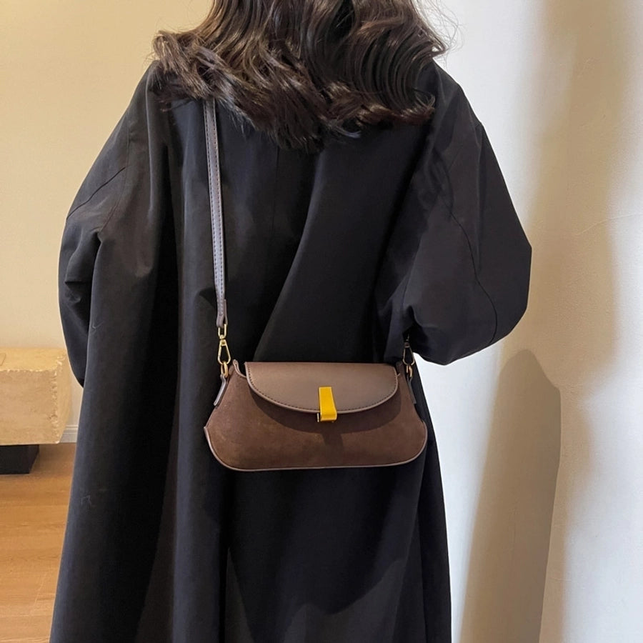 Autumn Winter Retro Bag 2024 New Fashion Underarm Bag Simple Women's Bag Casual Western Style Elegant Messenger Bag