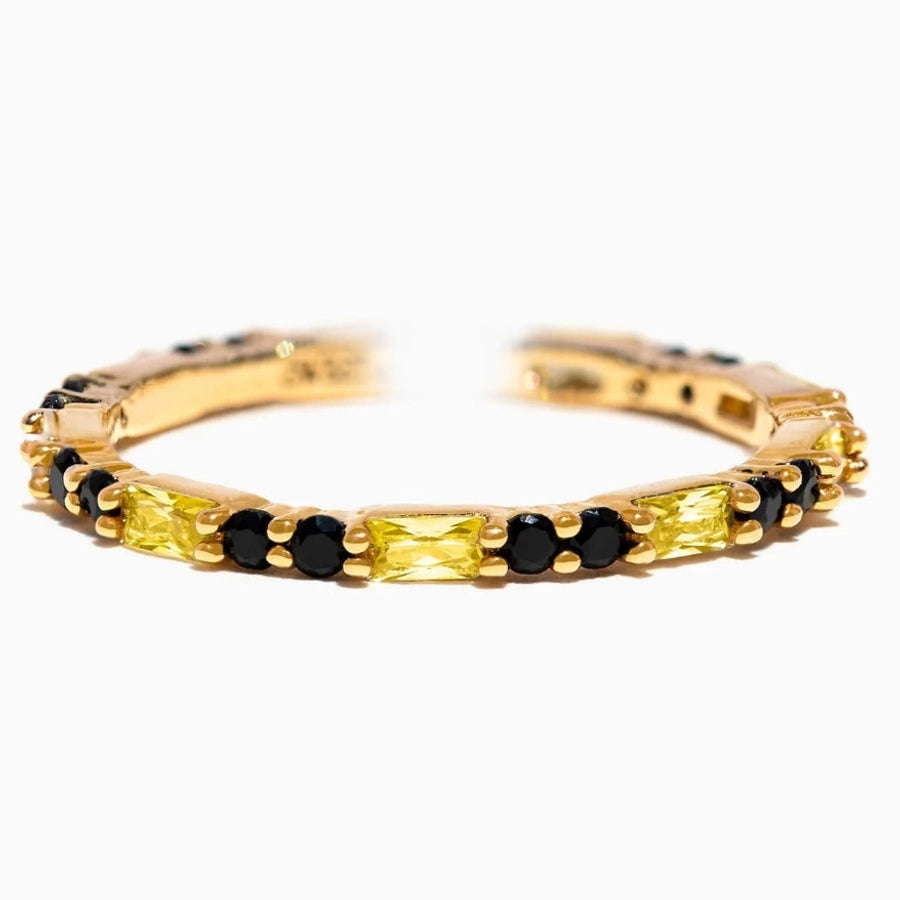 Copper Plating Geometric Open Rings
