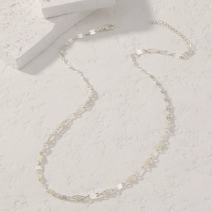 Copper Solid Color Necklace