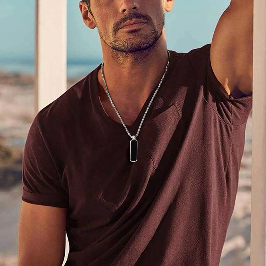 Simple Style Classic Style Geometric 304 Stainless Steel Men's