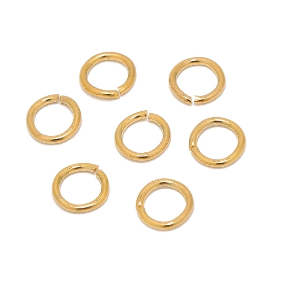 Stainless Steel Geometric Open Jump Rings