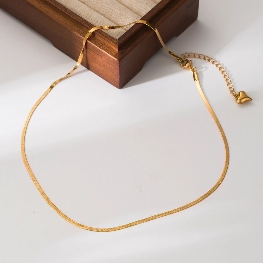 titanium steel fashion necklace